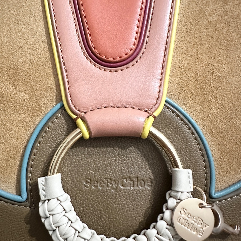 SEE BY CHLOE HANA BAG (NOT MINI) COCONUT BROWN (rare) - Picture 3 of 16